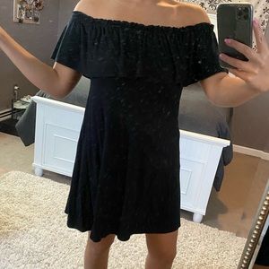 Off the shoulder dress